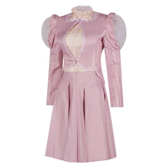 Wicked(2024) Glinda Tenue Rose de Sorcière Cosplay Costume