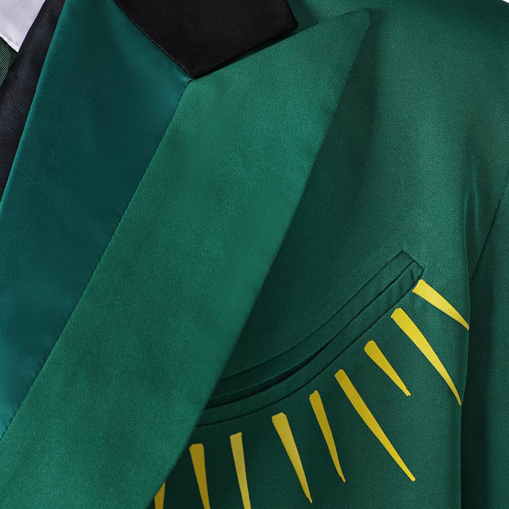 Wicked(2024) The Wizard Tenue Verte Cosplay Costume
