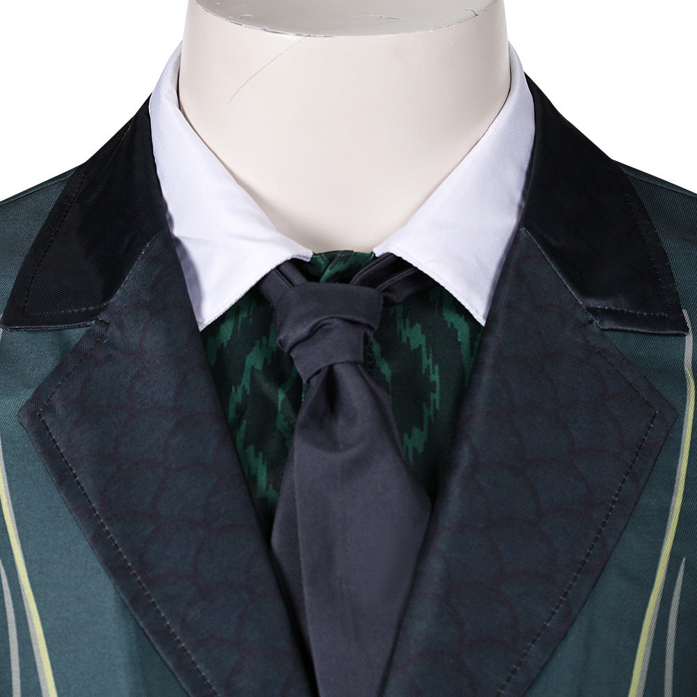 Wicked(2024) The Wizard Tenue Verte Cosplay Costume