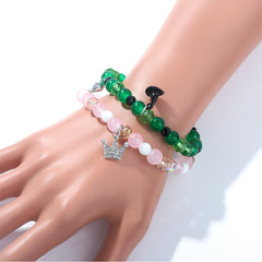 Wiked Glinda et Elphaba Cordes + Collier Accessoire