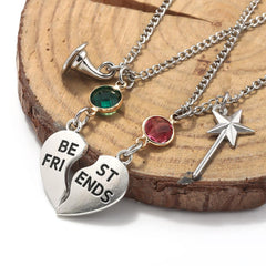 Wiked Glinda et Elphaba Cordes + Collier Accessoire