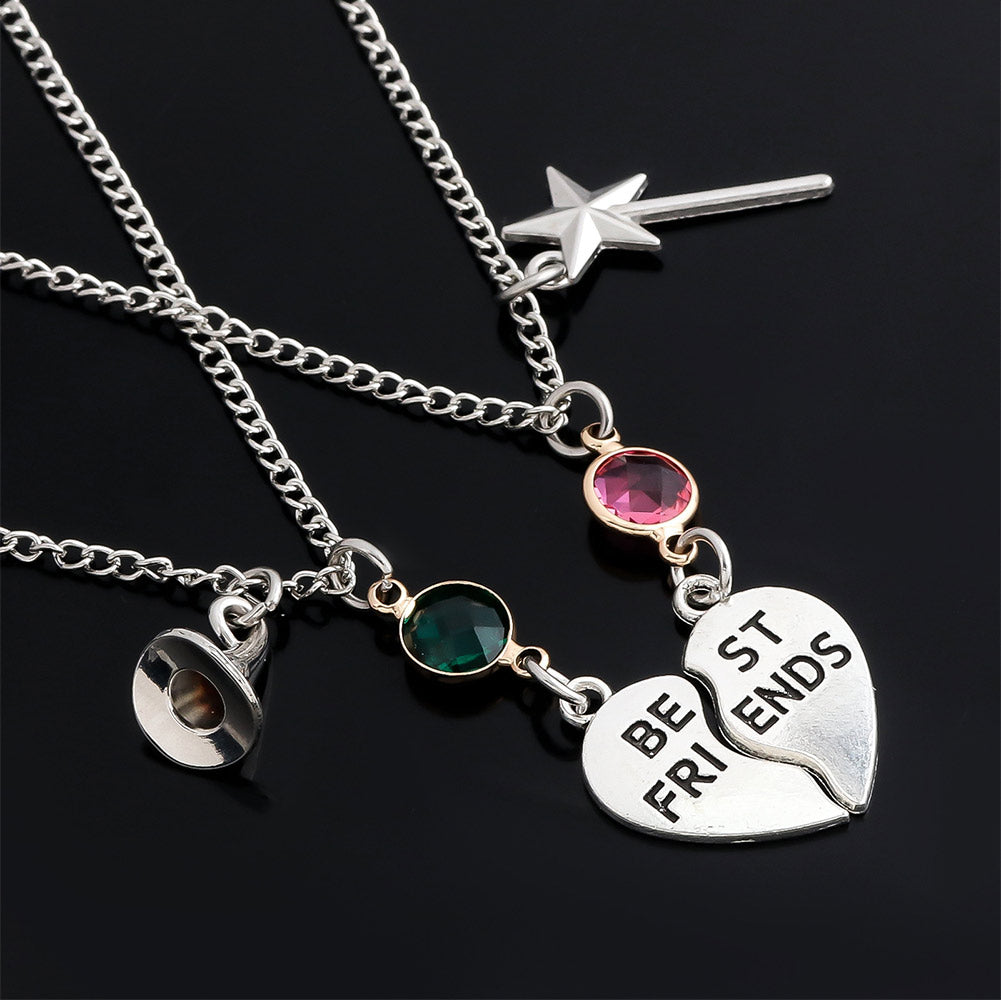 Wiked Glinda et Elphaba Cordes + Collier Accessoire