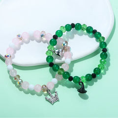 Wiked Glinda et Elphaba Cordes + Collier Accessoire