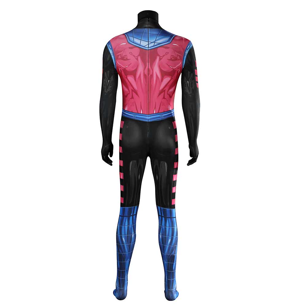 X-Men '97 Gambit Combinaison Noire et Rouge Cosplay Costume