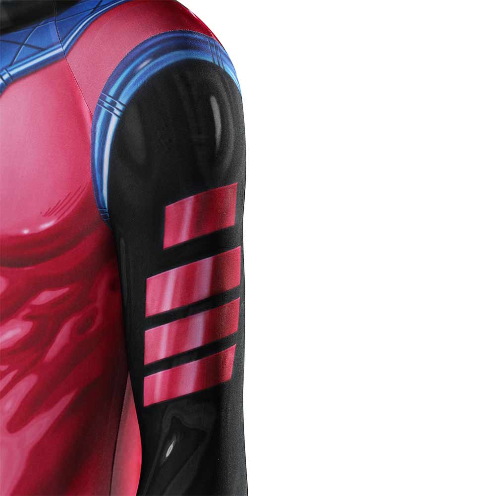 X-Men '97 Gambit Combinaison Noire et Rouge Cosplay Costume