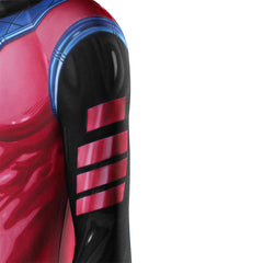 X-Men '97 Gambit Combinaison Noire et Rouge Cosplay Costume