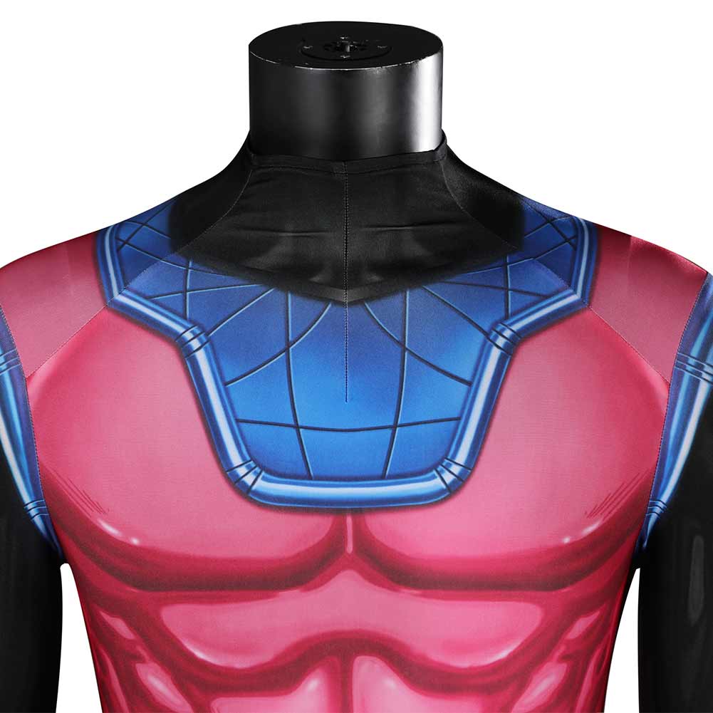X-Men '97 Gambit Combinaison Noire et Rouge Cosplay Costume