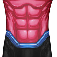 X-Men '97 Gambit Combinaison Noire et Rouge Cosplay Costume