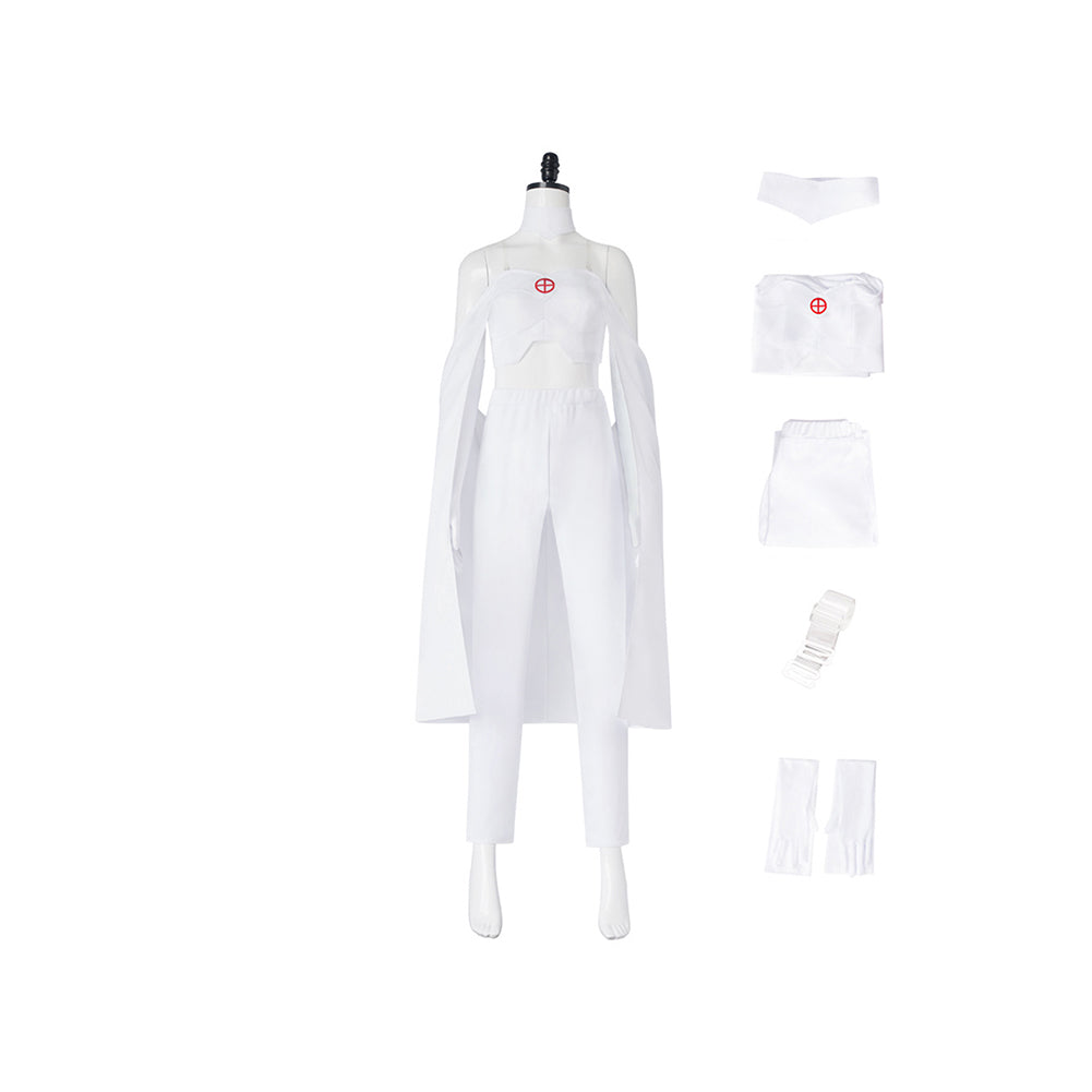 X-men'97 Jean Grey Phénix Blanc Cosplay Costume