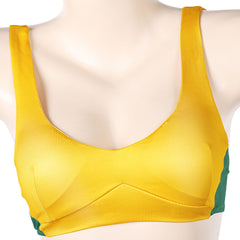 X-Men Rogue Maillot de Bain Bikini Jaune Sexy Cosplay Costume