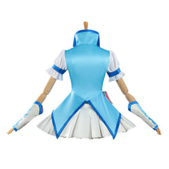 Yes! Pretty Cure 5 Minazuki Karen Robe Bleue et Blanche Cosplay Costume
