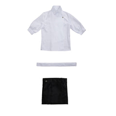 Yuta Okkotsu Tenue Blanche et Noire Cosplay Costume
