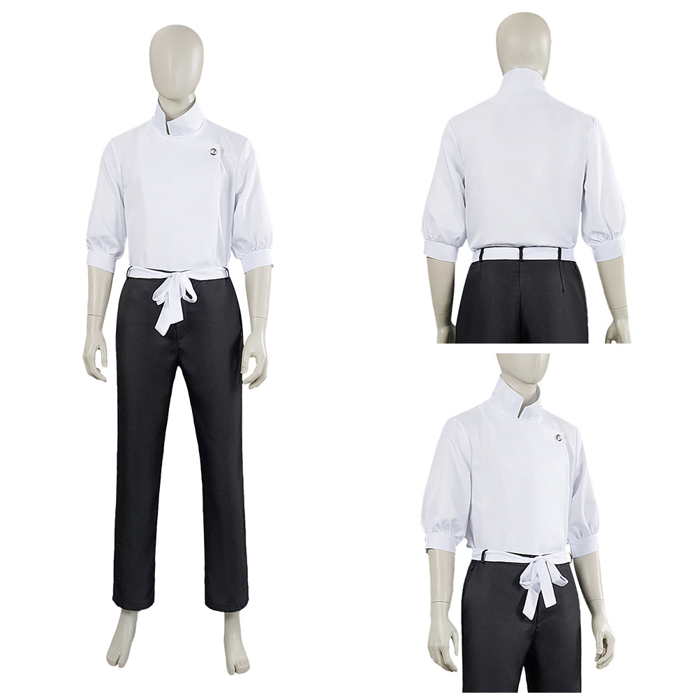 Yuta Okkotsu Tenue Blanche et Noire Cosplay Costume