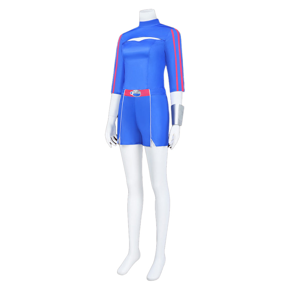 Zombies 4(2025) Addison Tenue Bleue Cosplay Costume Ver.2