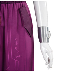 Zombies 4(2025) Addison Tenue Bleue et Violette Cosplay Costume