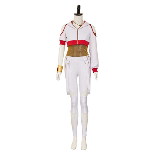 Zombies 4(2025) Nova Tenue Blanche et Marron Cosplay Costume