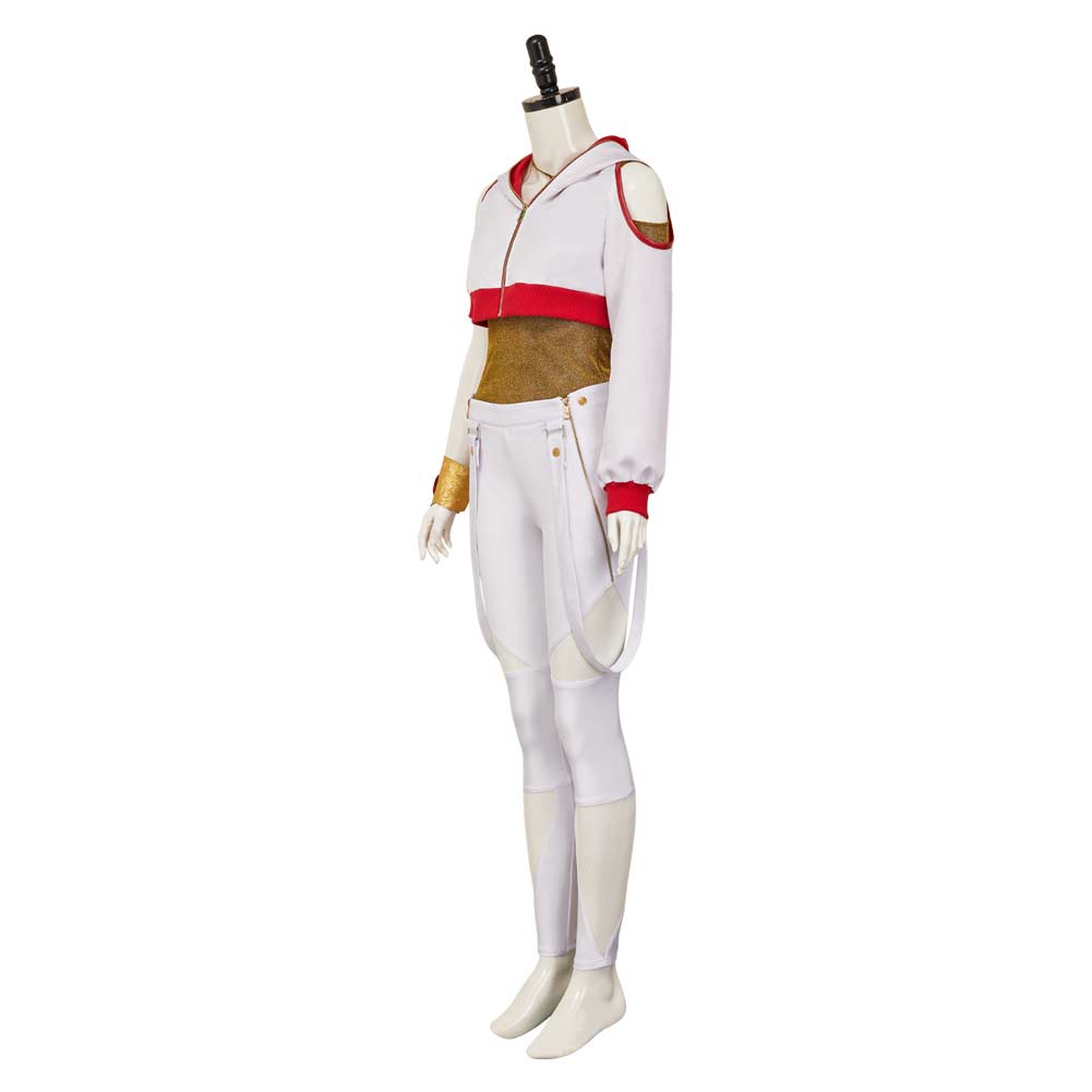 Zombies 4(2025) Nova Tenue Blanche et Marron Cosplay Costume