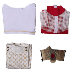 Zombies 4(2025) Nova Tenue Blanche et Rouge Cosplay Costume