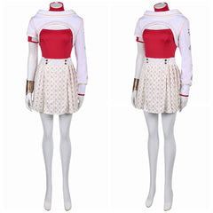 Zombies 4(2025) Nova Tenue Blanche et Rouge Cosplay Costume