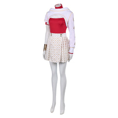Zombies 4(2025) Nova Tenue Blanche et Rouge Cosplay Costume
