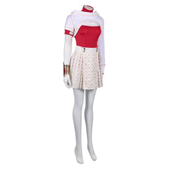 Zombies 4(2025) Nova Tenue Blanche et Rouge Cosplay Costume