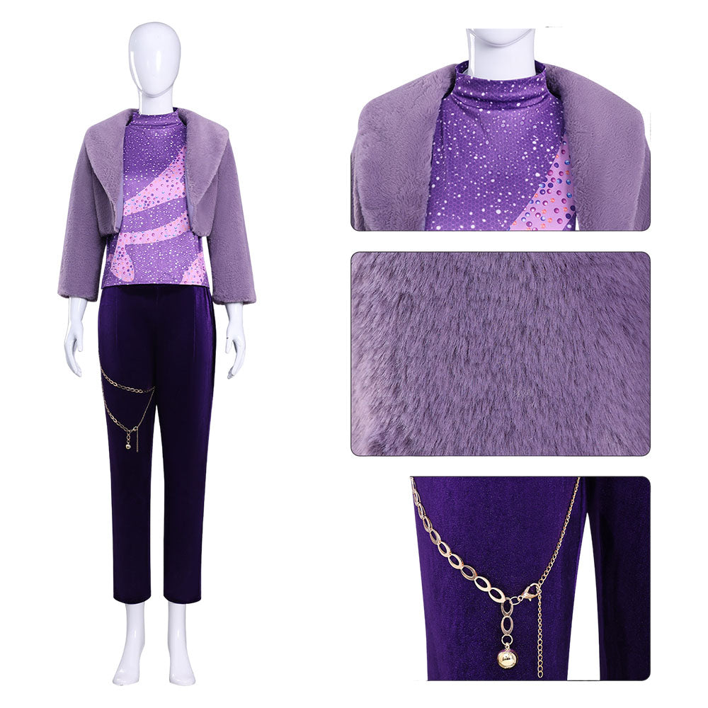 Zootopia 2(2025) Gazelle Tenue Violette Cosplay Costume