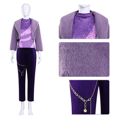 Zootopia 2(2025) Gazelle Tenue Violette Cosplay Costume