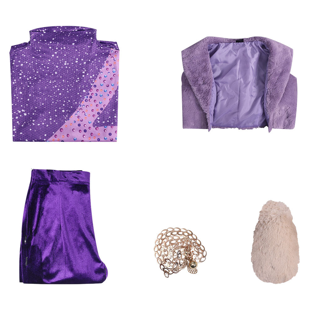 Zootopia 2(2025) Gazelle Tenue Violette Cosplay Costume