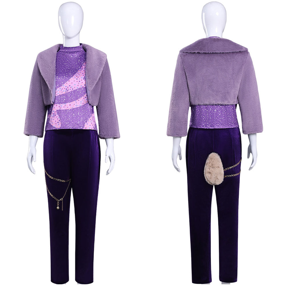 Zootopia 2(2025) Gazelle Tenue Violette Cosplay Costume