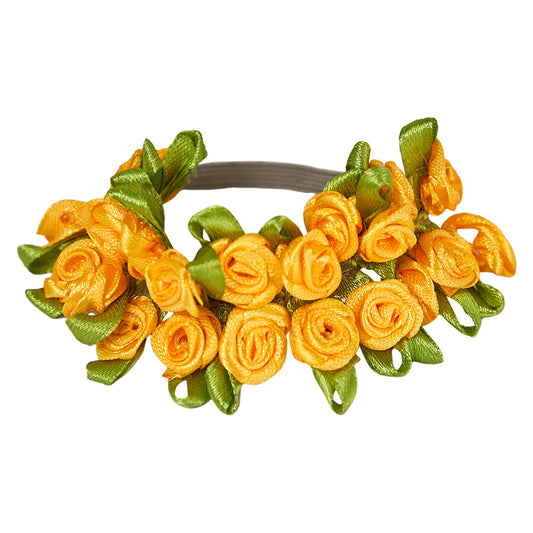 Zootopia 2(2025) Judy Hopps Anneau de Cheveux à Fleurs Jaunes Cosplay Accessoire