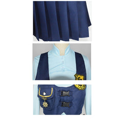 Zootopia 2(2025) Judy Hopps Robe Bleue Cosplay Costume