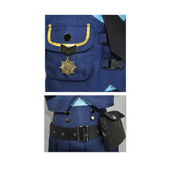 Zootopia 2(2025) Judy Hopps Robe Bleue Cosplay Costume