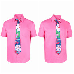 Zootopia 2(2025) Nick Wilde Chemise Rose Cosplay Costume