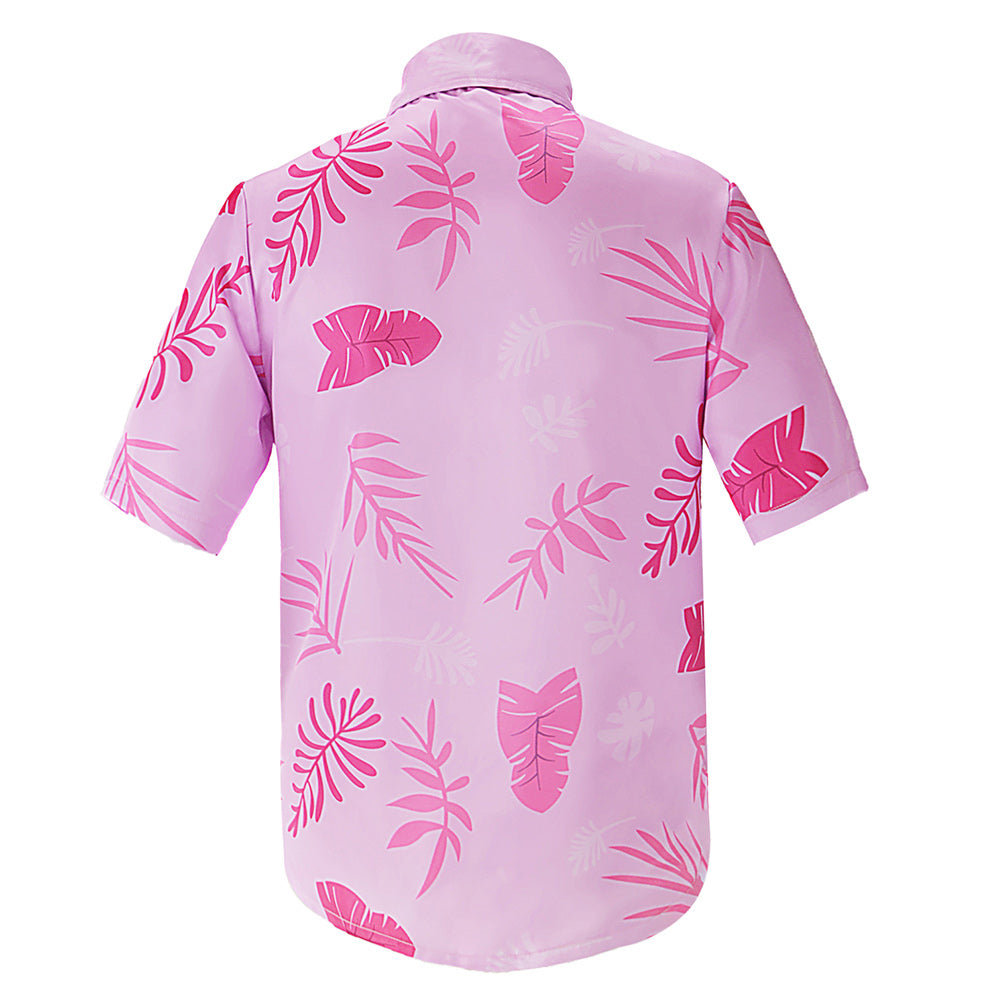 Zootopia 2(2025) Nick Wilde Chemise Rose Cosplay Costume