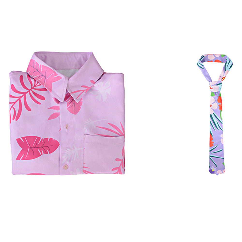 Zootopia 2(2025) Nick Wilde Chemise Rose Cosplay Costume