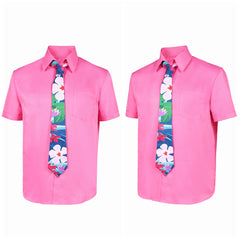 Zootopia 2(2025) Nick Wilde Chemise Rose Cosplay Costume