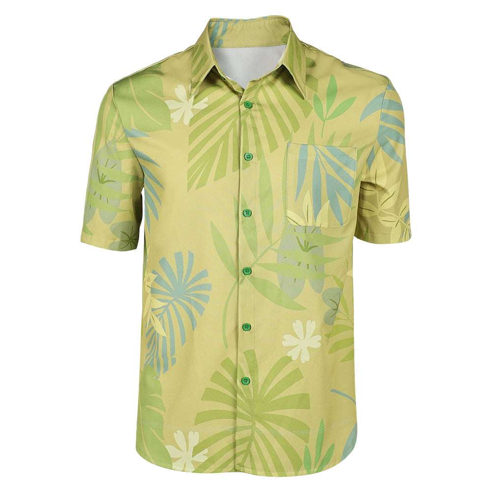 Zootopia 2(2025) Nick Wilde Chemise Verte Cosplay Costume