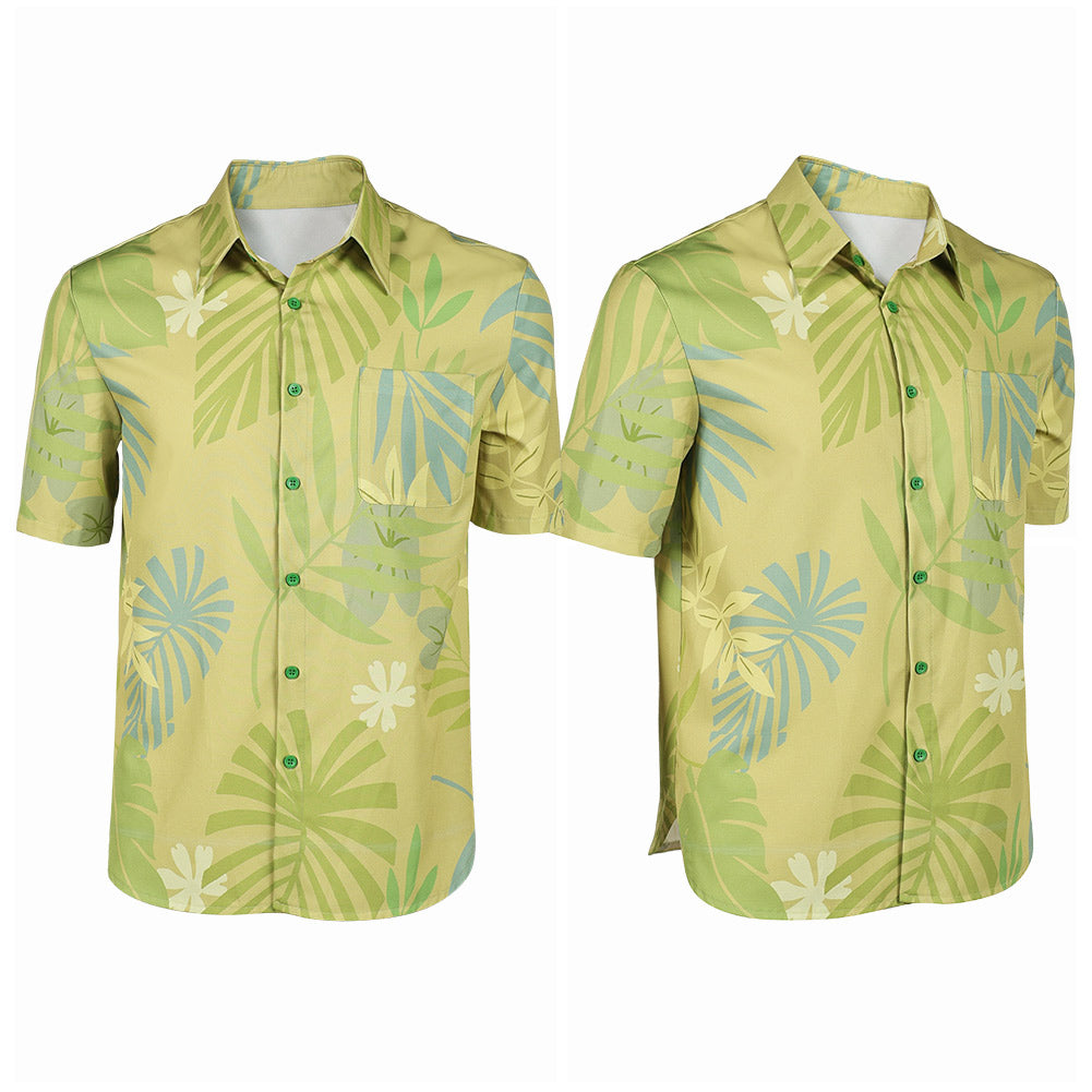 Zootopia 2(2025) Nick Wilde Chemise Verte Cosplay Costume