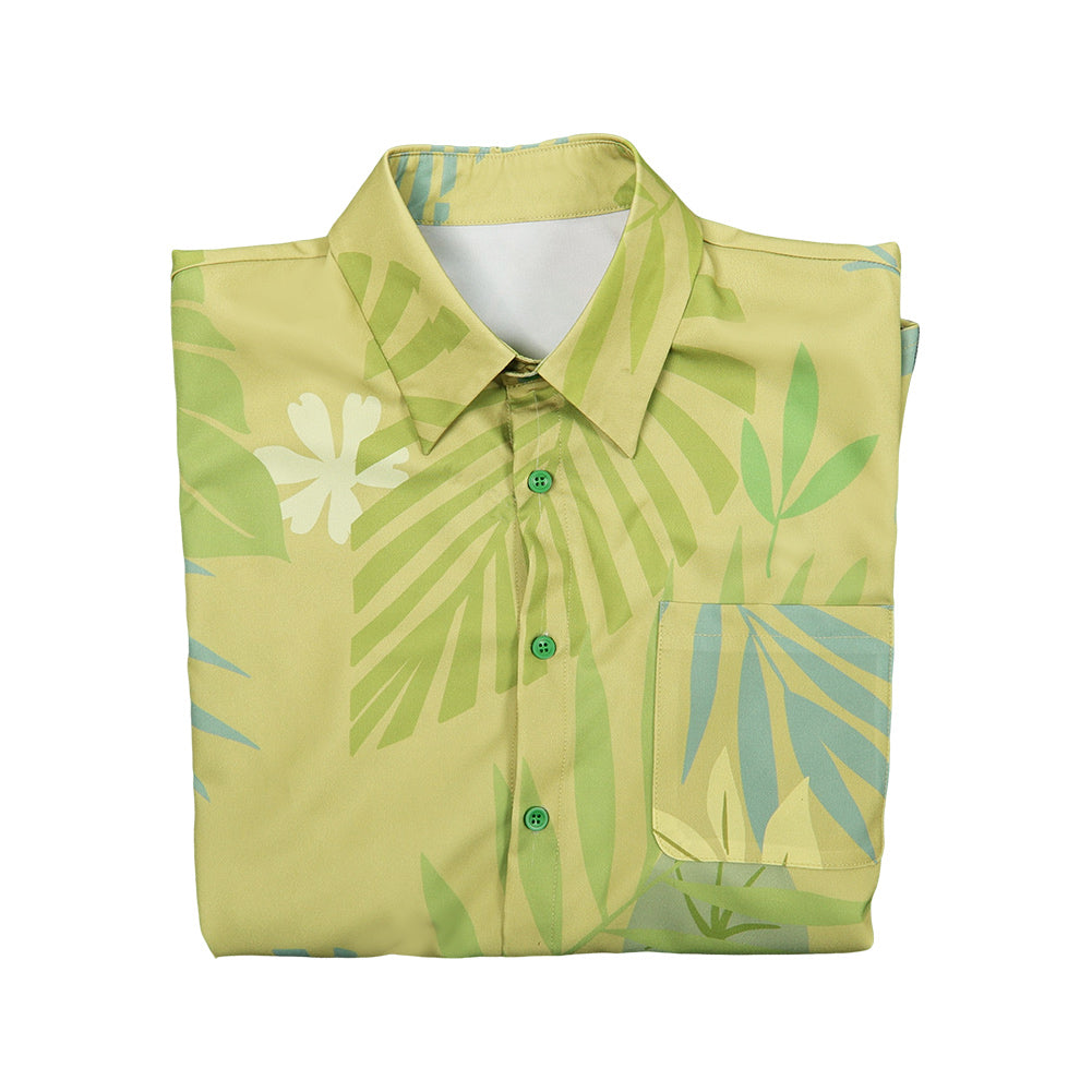 Zootopia 2(2025) Nick Wilde Chemise Verte Cosplay Costume