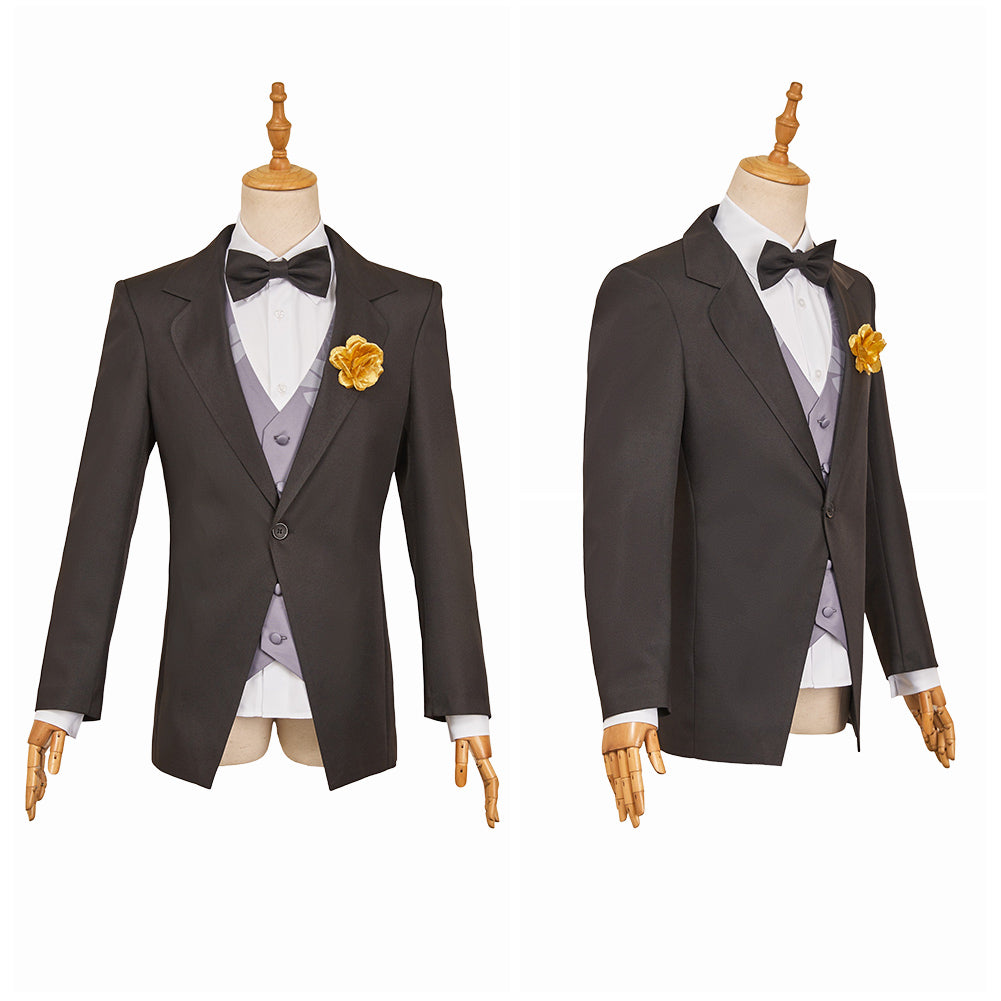 Zootopia 2(2025) Nick Wilde Veste Noire+Chemise Blanche Cosplay Costume