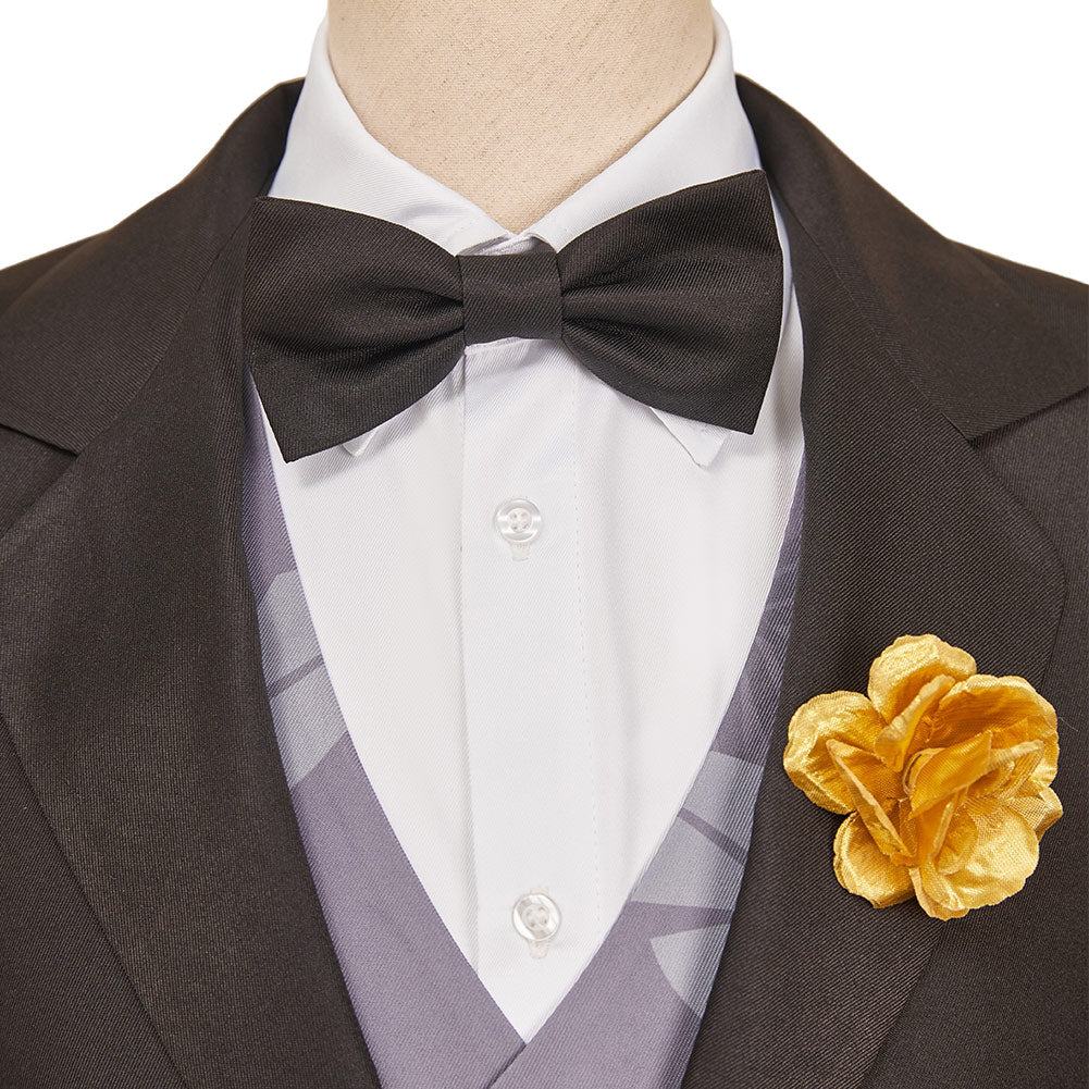 Zootopia 2(2025) Nick Wilde Veste Noire+Chemise Blanche Cosplay Costume