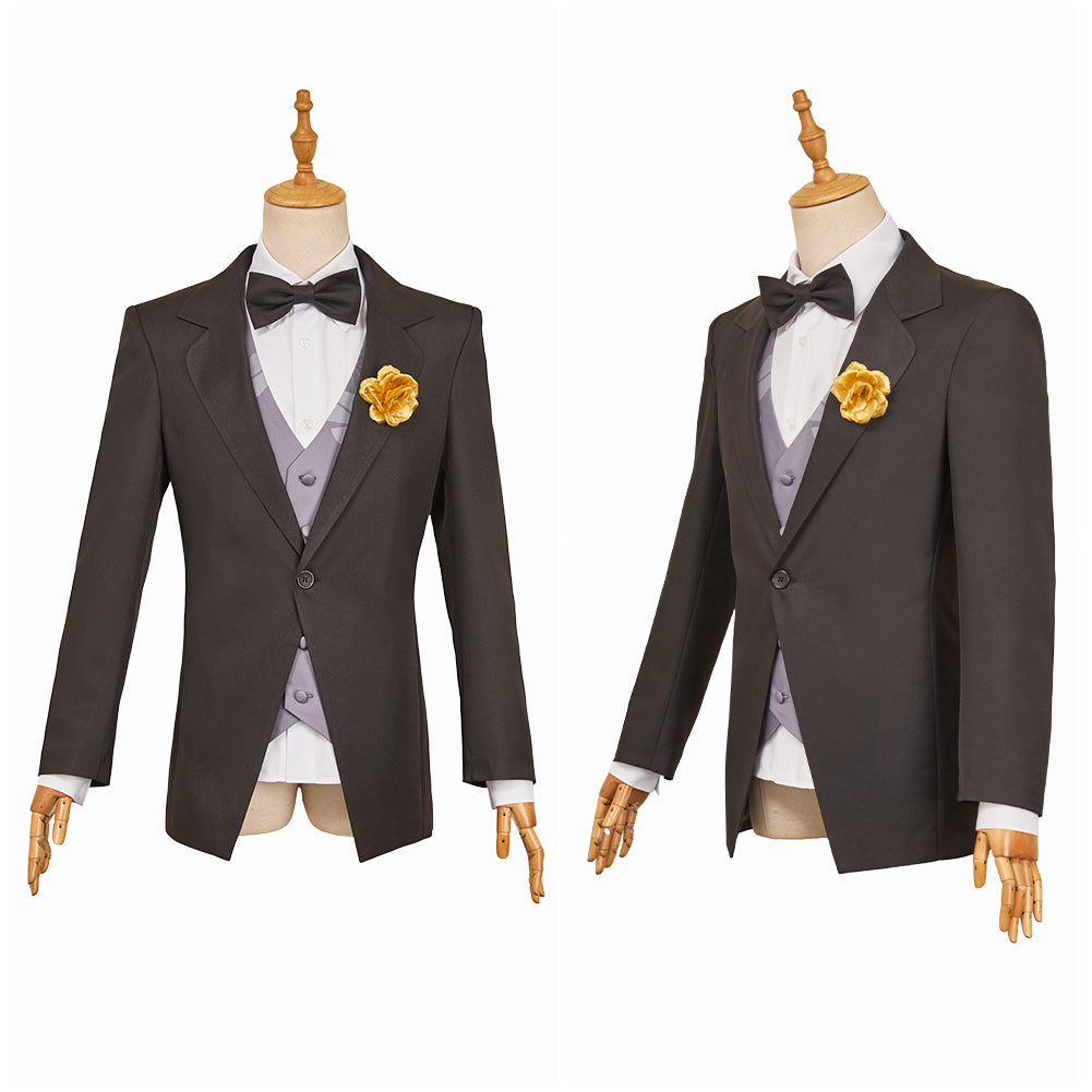 Zootopia 2(2025) Nick Wilde Veste Noire+Chemise Blanche Cosplay Costume