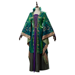 Adulte Femme Hocus Pocus Winifred Sanderson Cosplay Costume Halloween Carnival