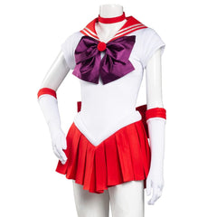 Sailor Mars Hino Rei Tenue Halloween Sailor Moon Cosplay Costume