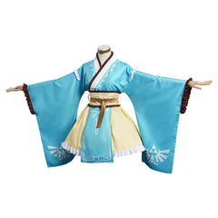 The Legend of Zelda: Breath of the Wild Link Lolita Robe Cosplay Costume Design Original