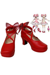 Puella Magi Madoka Magica Kaname Madoka Cosplay Chaussures