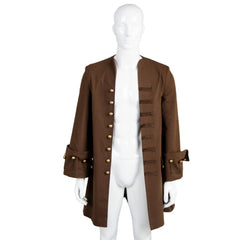 Pirates des Caraïbes Jack Sparrow Veste Cosplay Costume Ver.2
