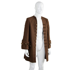 Pirates des Caraïbes Jack Sparrow Veste Cosplay Costume Ver.2