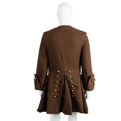 Pirates des Caraïbes Jack Sparrow Veste Cosplay Costume Ver.2