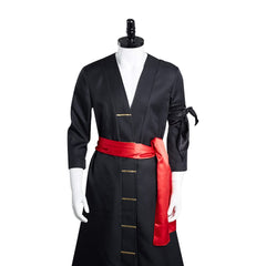 One Piece Wano Arc Roronoa Zoro Tenue Noire Cosplay Costume